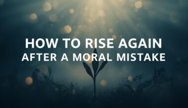 Rise Again After a Moral Mistake