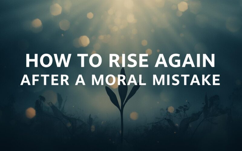 Rise Again After a Moral Mistake