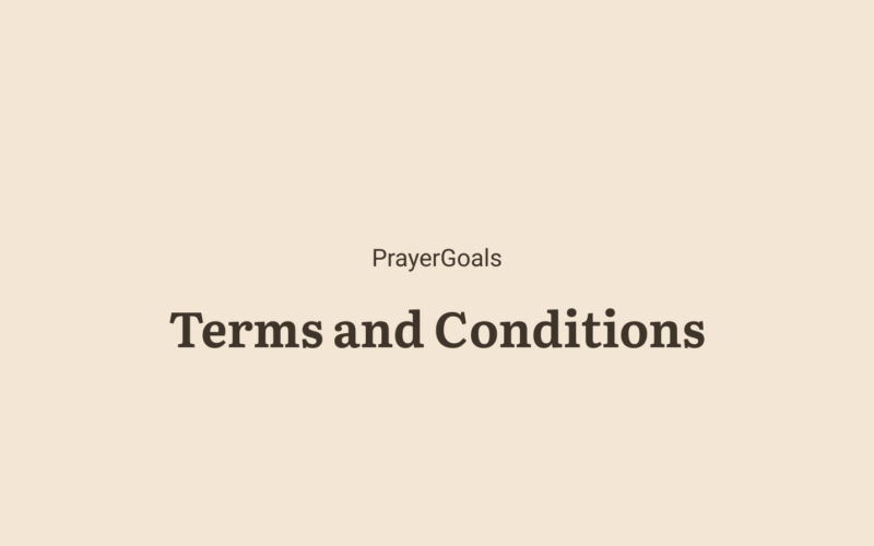 Terms and Conditions