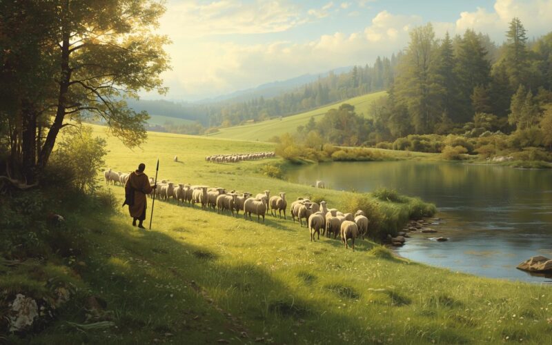 the sheep and the shepherd