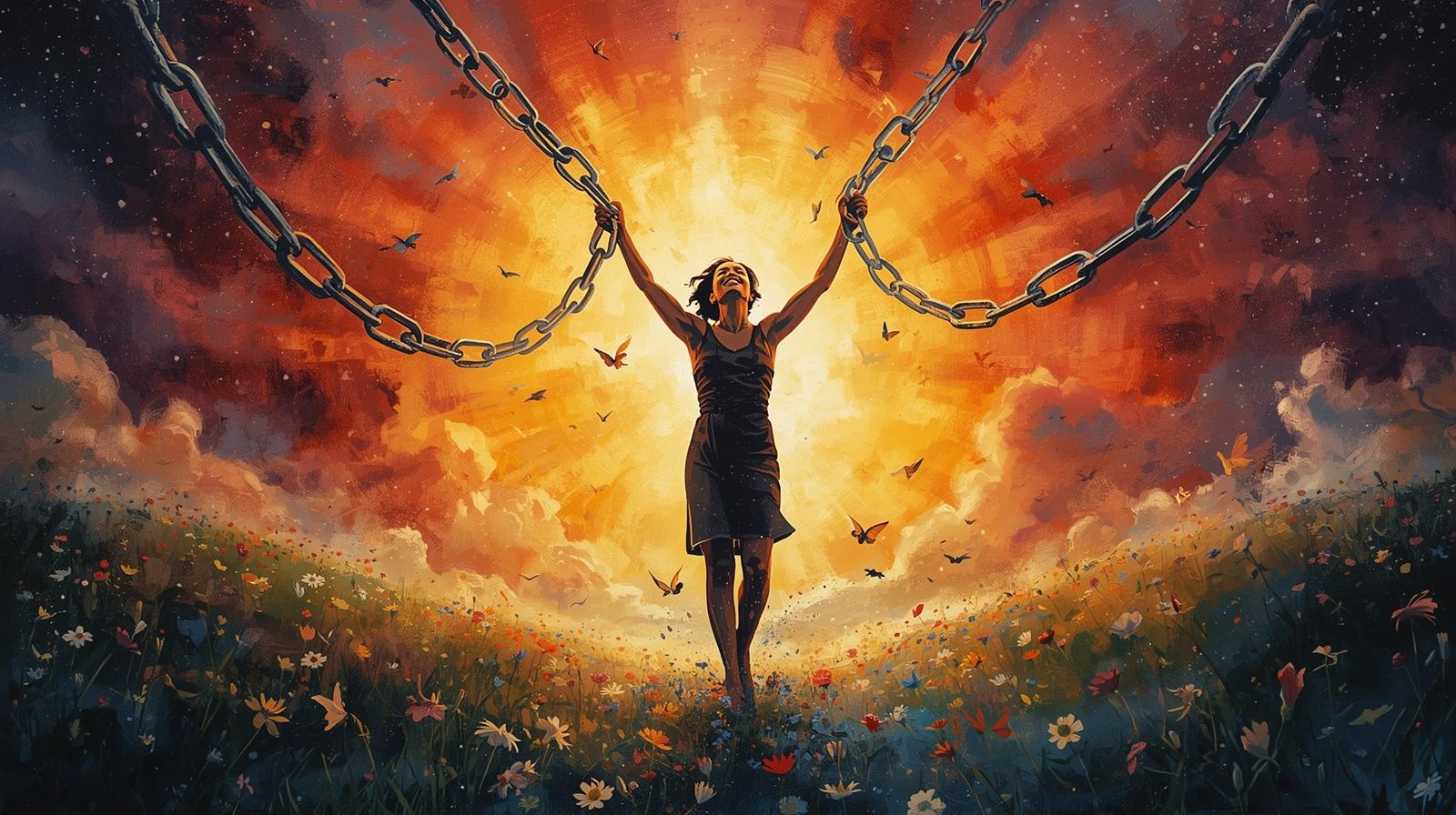 You turn captivity into freedom.