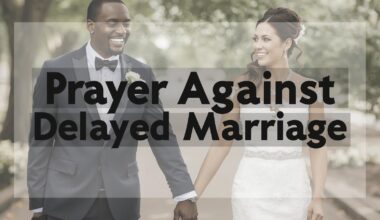 Prayer Against Delay in Marriage